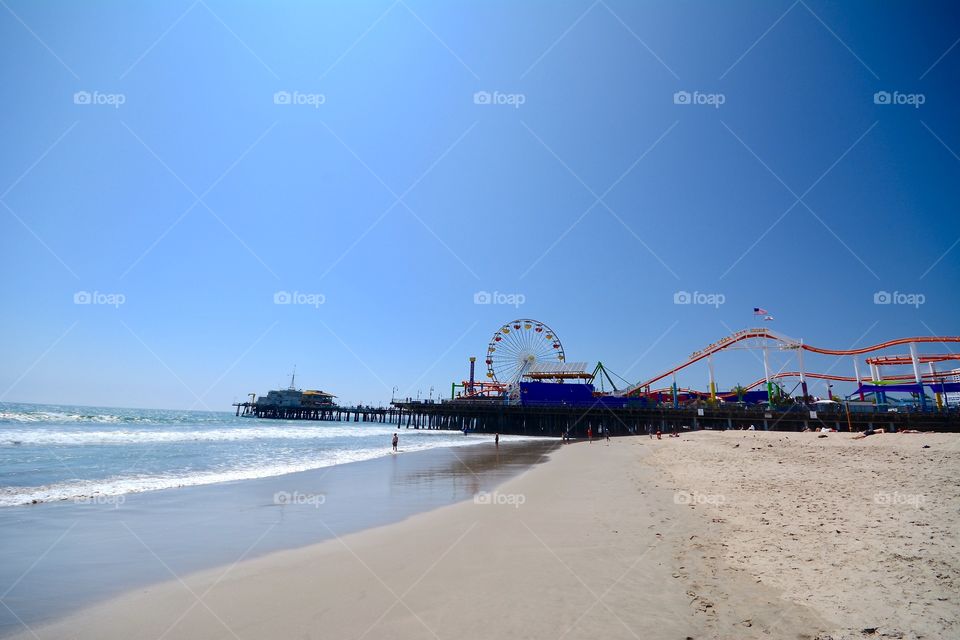 The fun never stops at the beach and at Santa Monica Pier