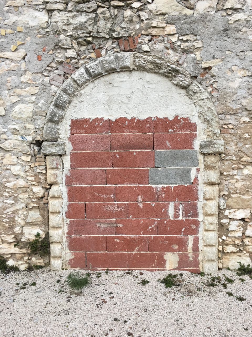 Walled door