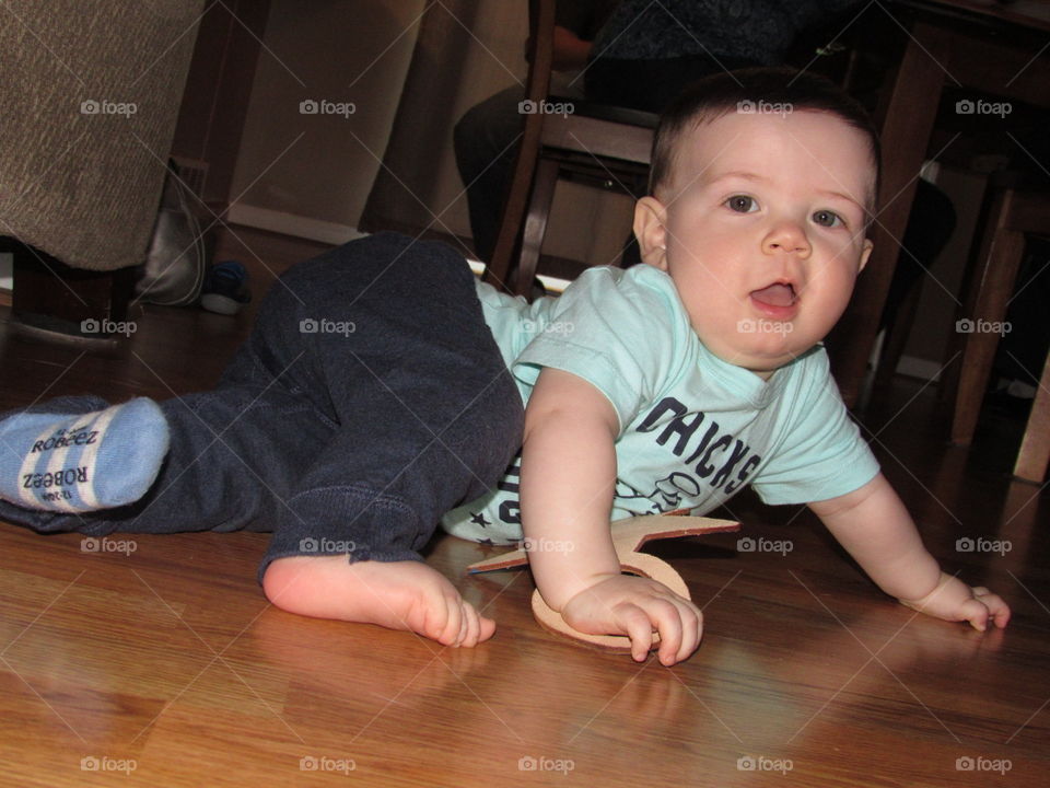 My cousin being a little ham