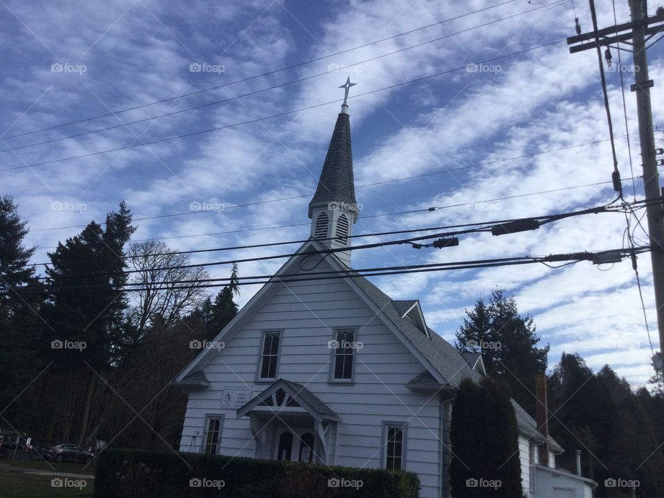 Church in Crescent Beach 