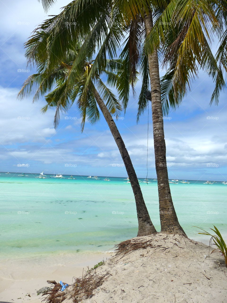 Turquoise Water on the Philippines 