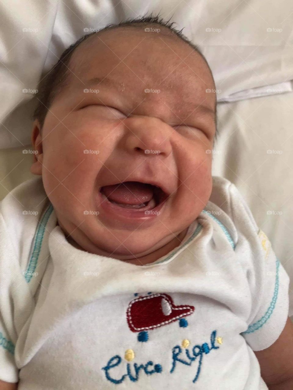 Baby laughing 
