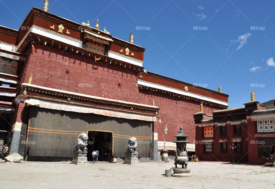 Tibetan monastery 