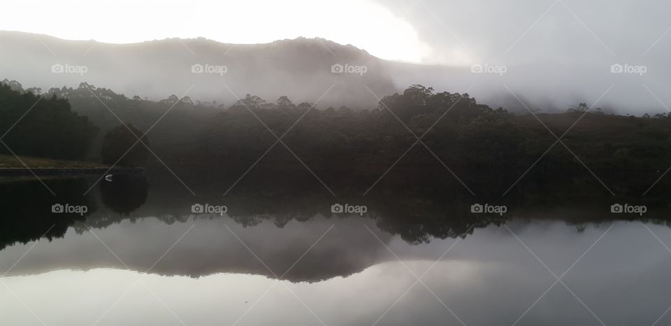 Reflection on Serpentine Dam