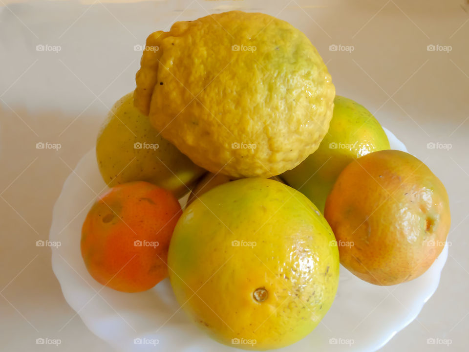 Dish of Citruses