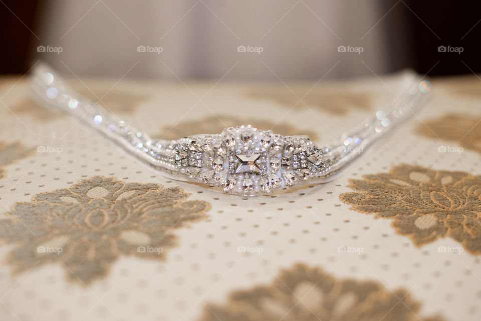 Brides Silver Tiara