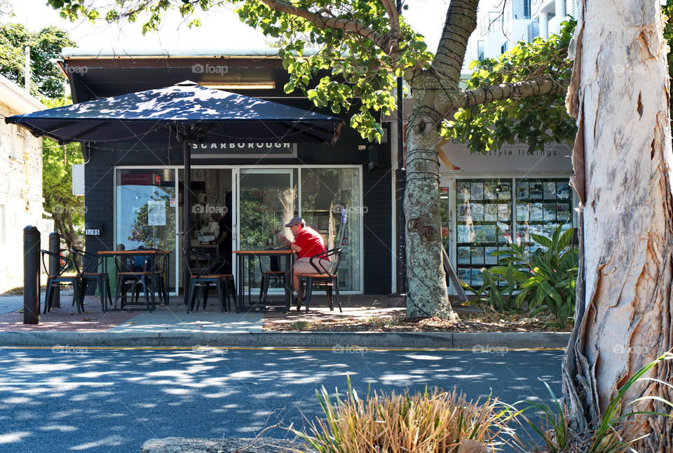 coffee shop on the street