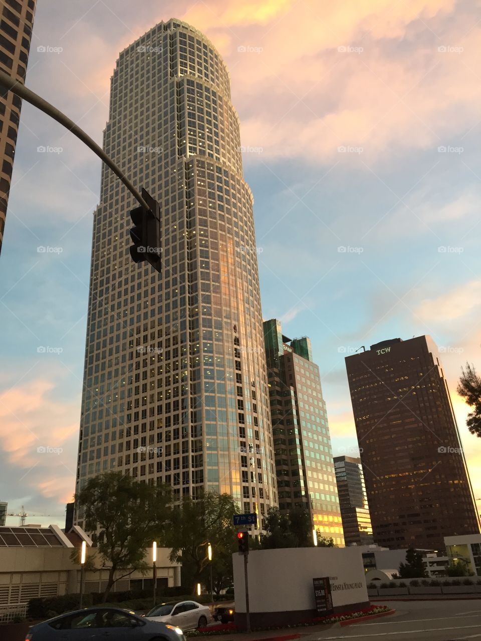 Walking home from work