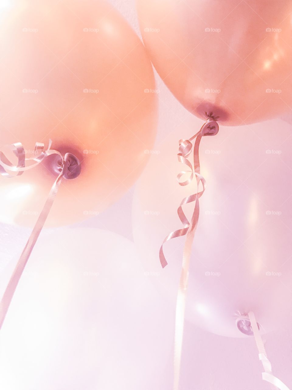 Pastel balloons