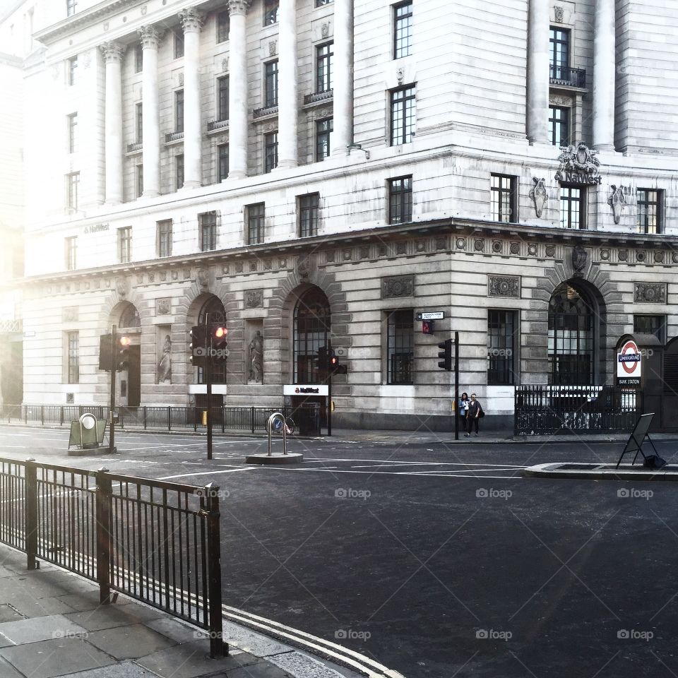 The Golden Hour. Bank, London