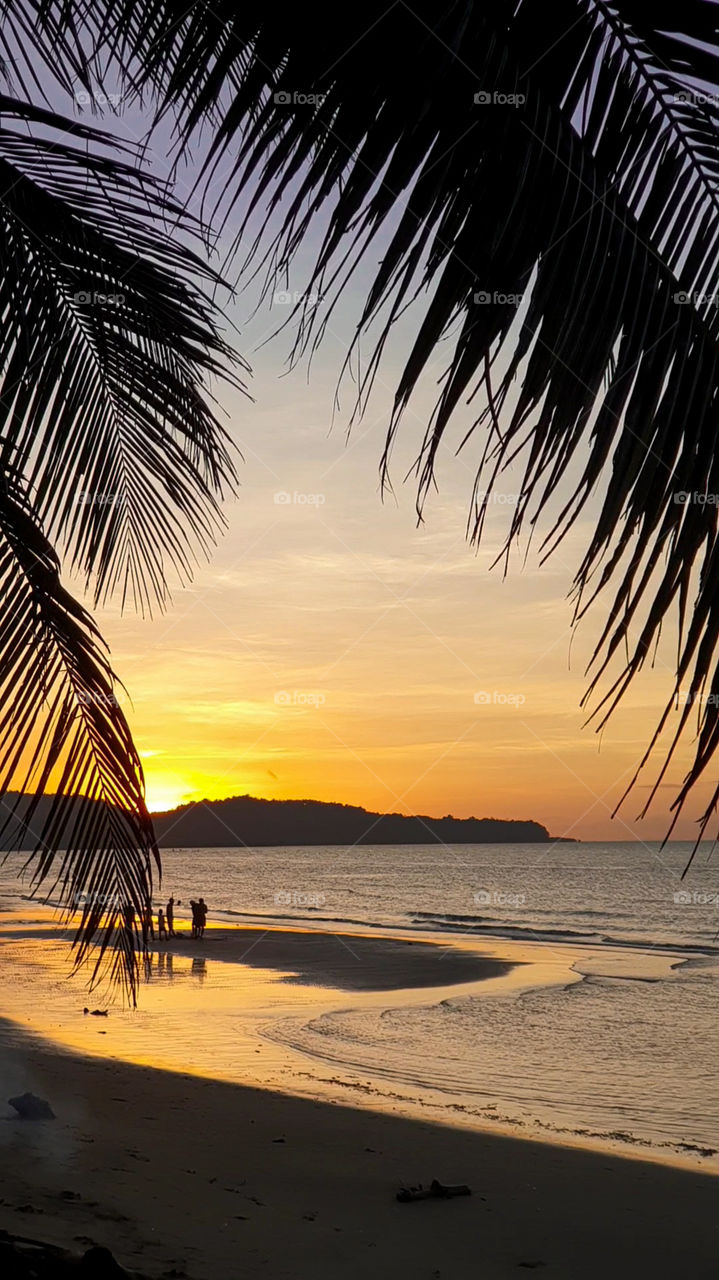 When the sun sets ❤