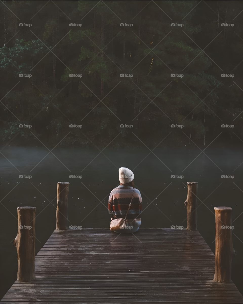 lonely but nature with me