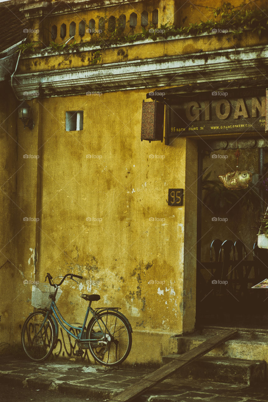 bicycle in Hoi An Vietnam