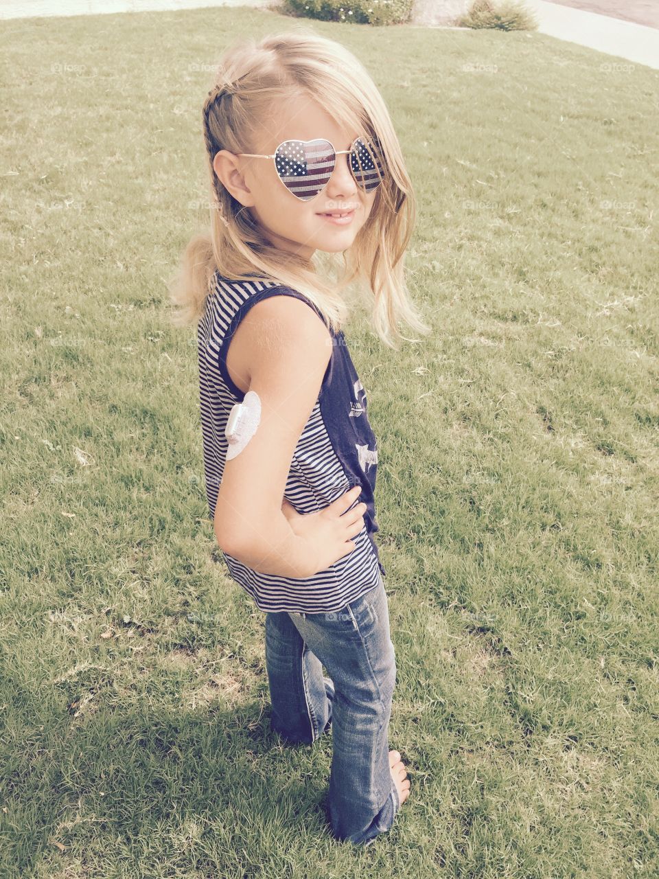 This is Type 1 diabetes. Meet 8 yr old Libby Lou, living with type 1 diabetes since she was 3. She is unstoppable, no matter what.