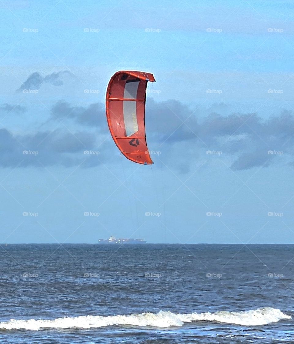 kite surf in Deauville