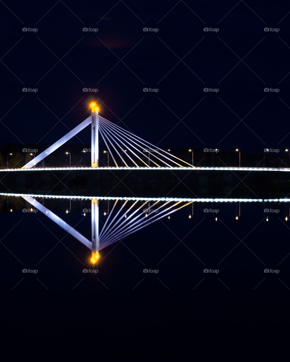bridge in the dark 🌉