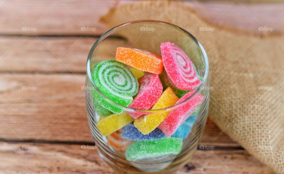 colorful candy