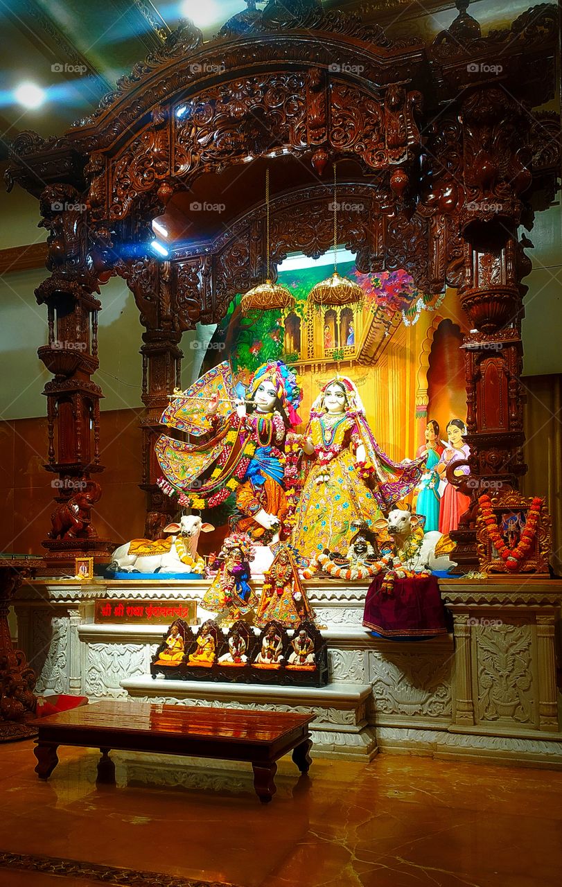 Shree shree Radha vrindavanchandra deities Iskcon temple NVCC KATRAJ PUNE