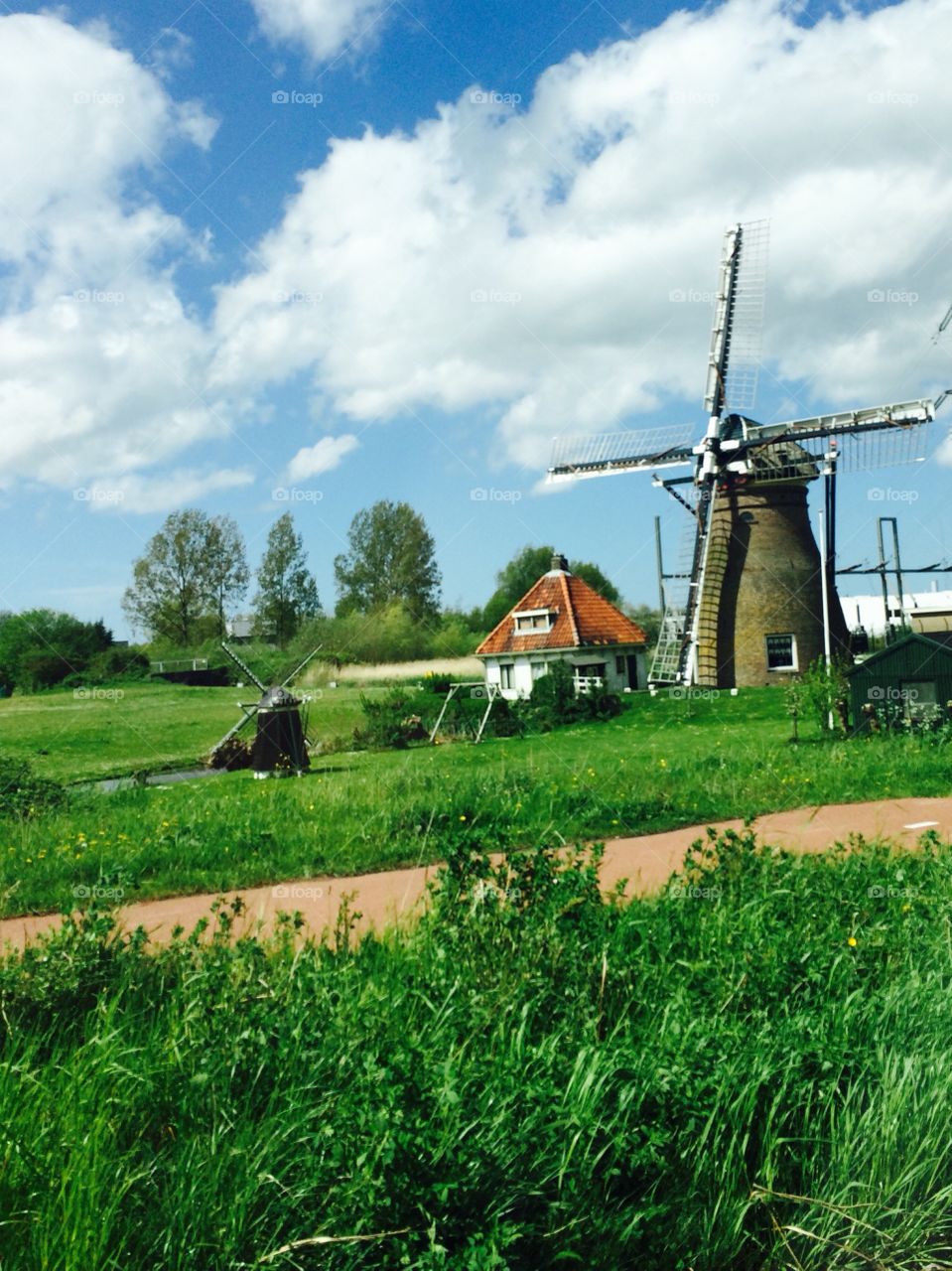 Windmill  in Amsterdam