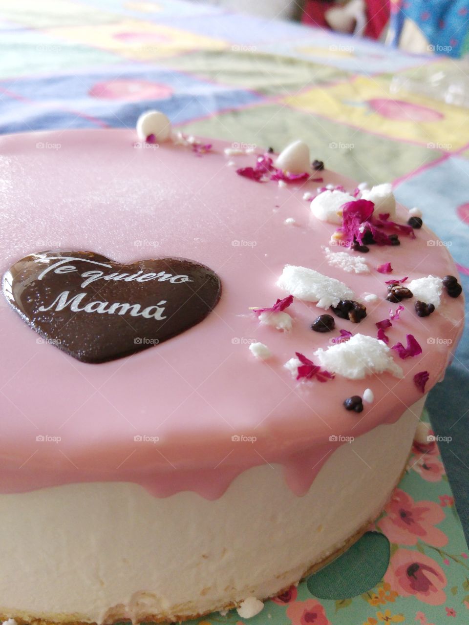 Delicious dessert on mother's day