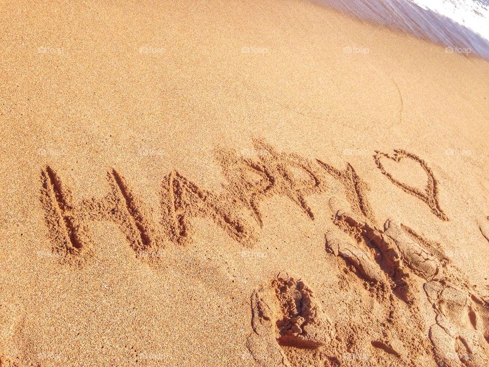 Happy on the beach!