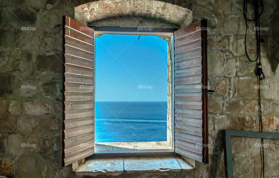 View through the window