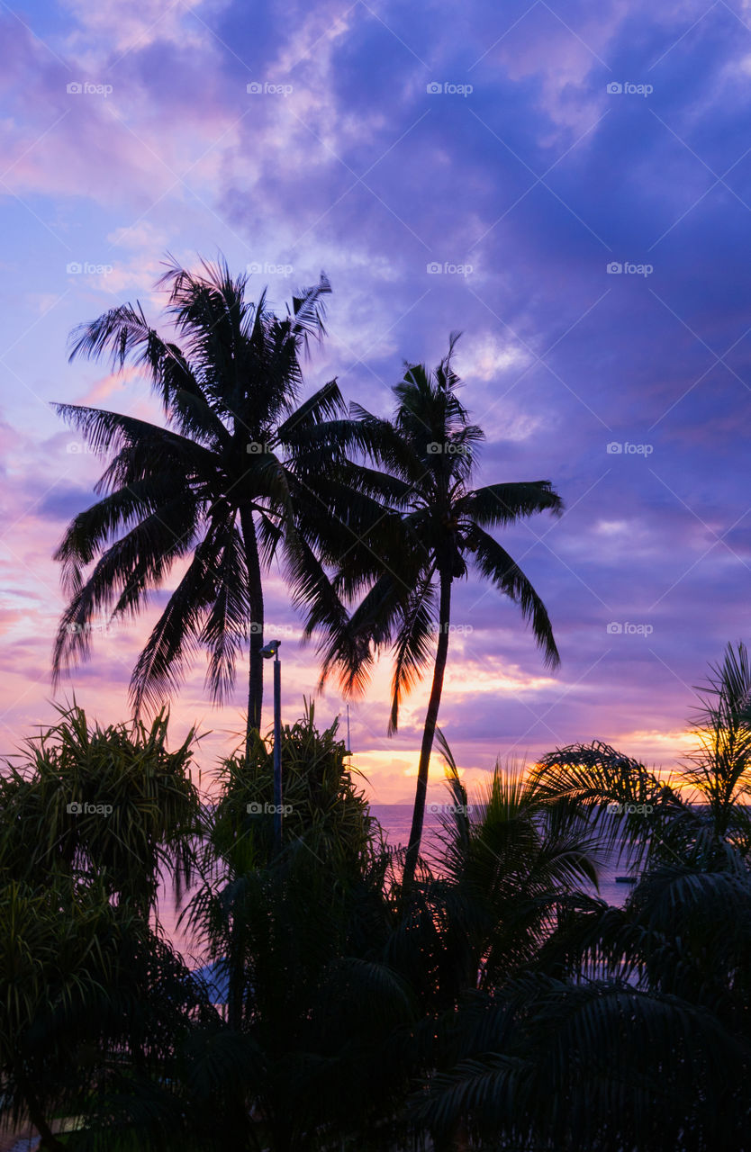 Solomon Islands sunrise 