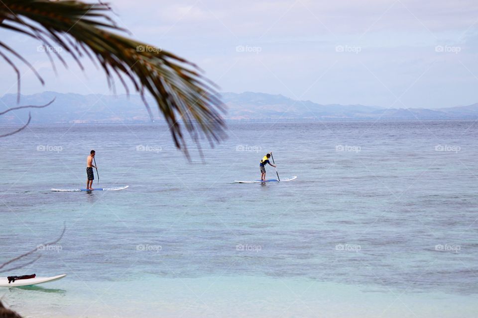 Paddle boarding 