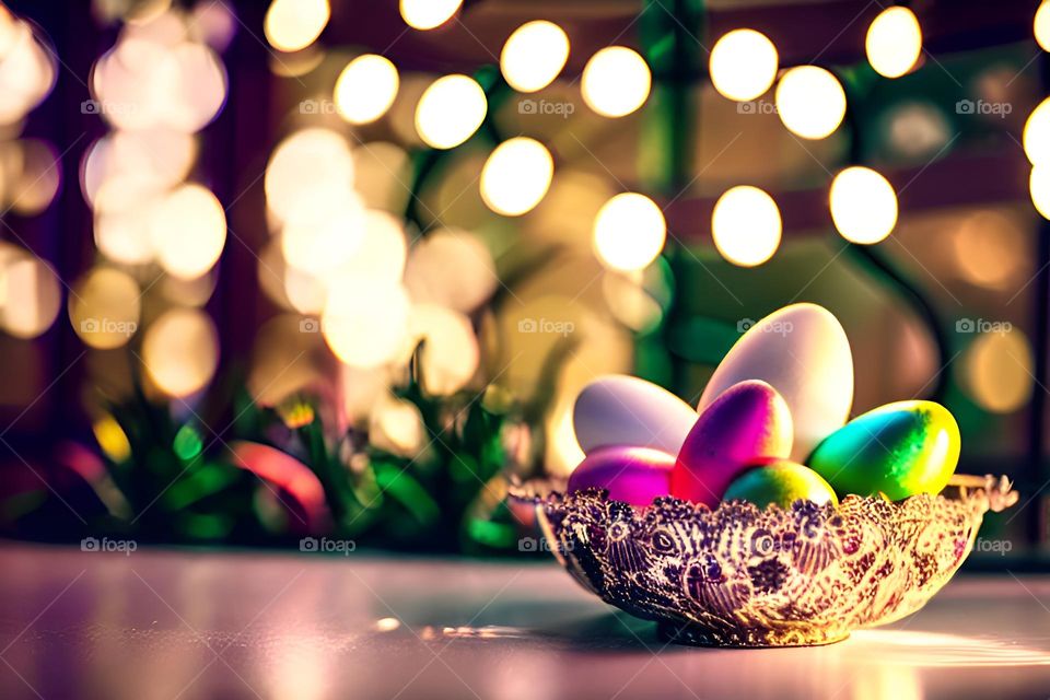 Easter, Easter feast, Easter eggs, colored eggs, Spring, Egg
