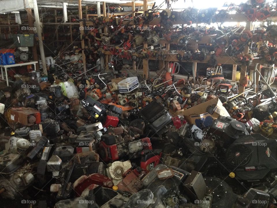 Small Engine Scrap Yard