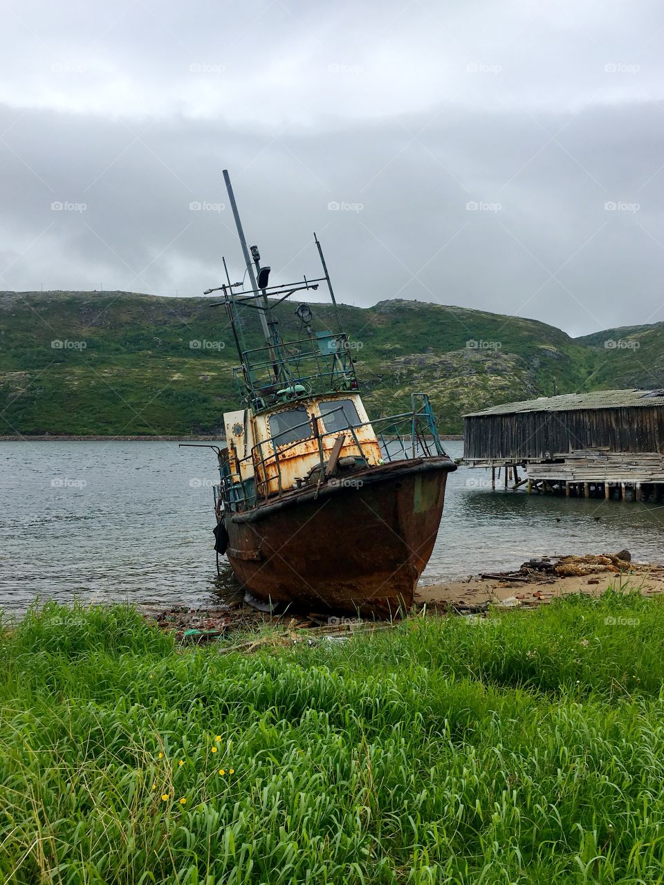 Abandoned boat 
