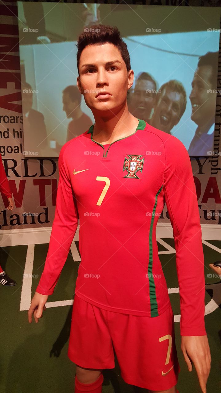 Cristiano Ronaldo, Madame Tussauds wax museum
