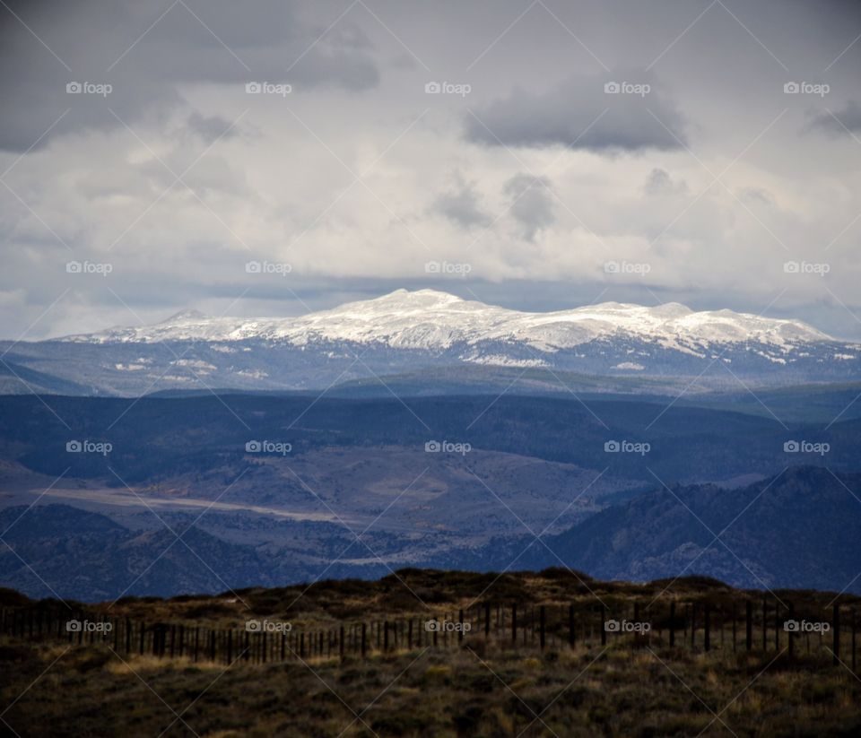 Snow on the Snowy Range