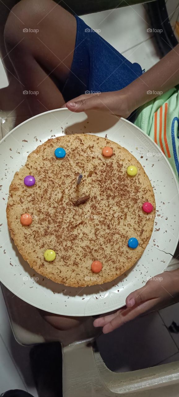 This home made rava cake