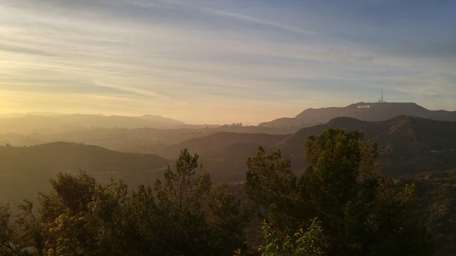 Hollywood sign