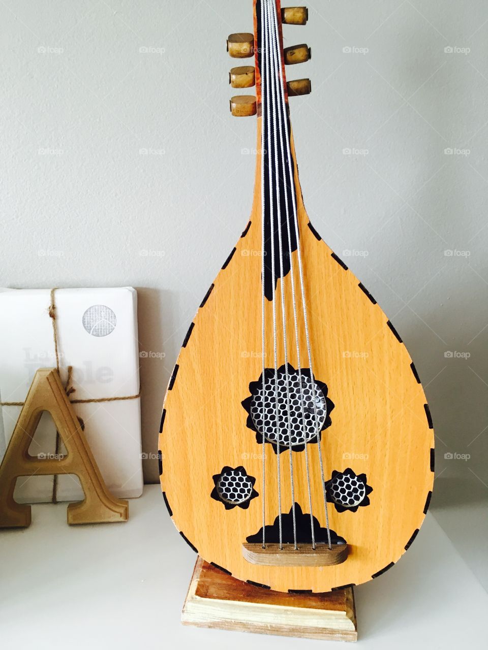 Traditional algerian guitar 