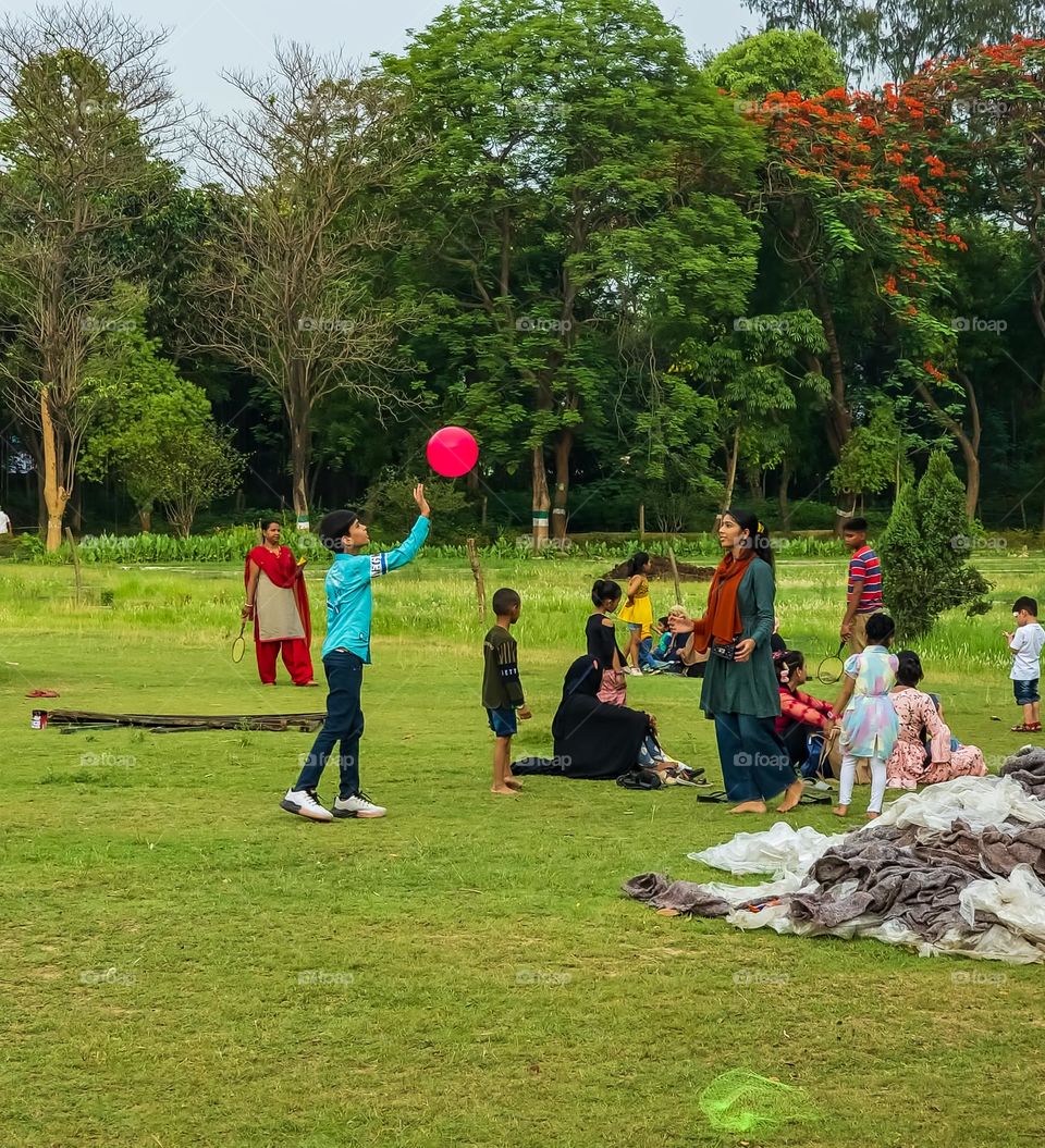 Picnic in the park