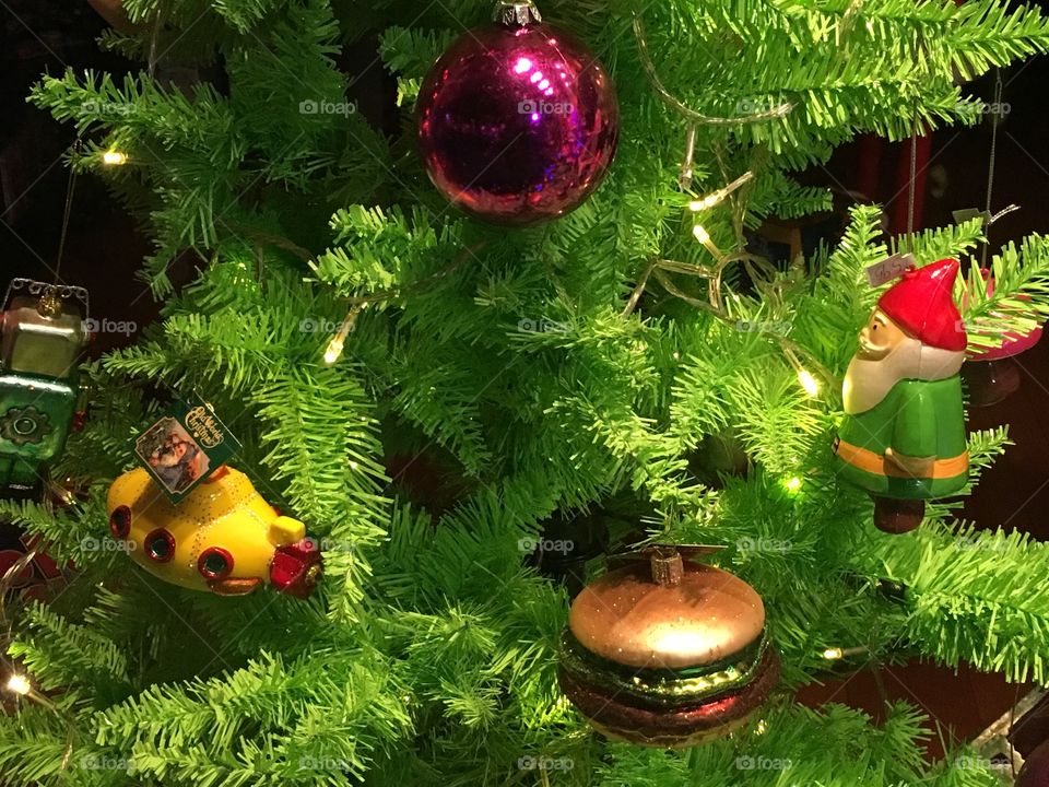 Green Christmas tree