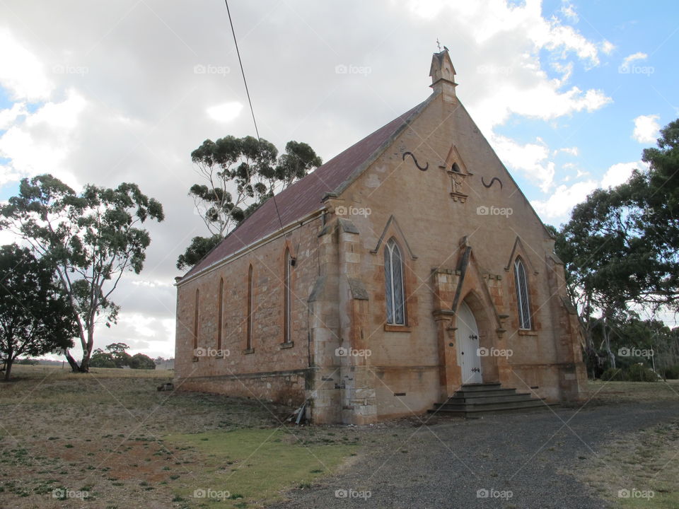 Outback church south Australia 