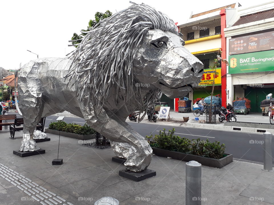 Malioboro Yogyakarta Lion Statue