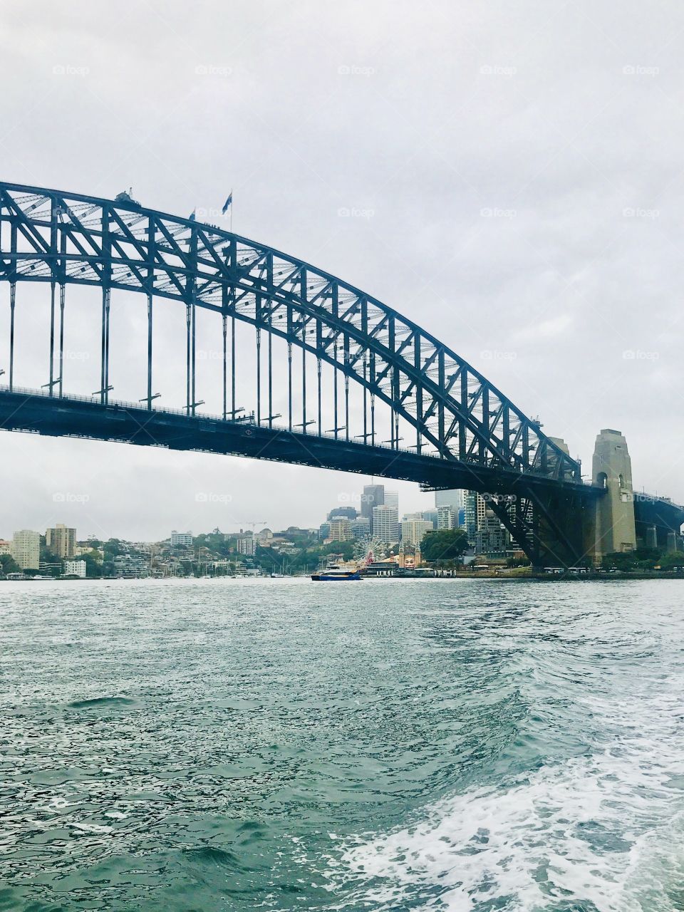 Sydney Harbour Bridge never fails to stop me in my tracks, even in the pouring rain. 