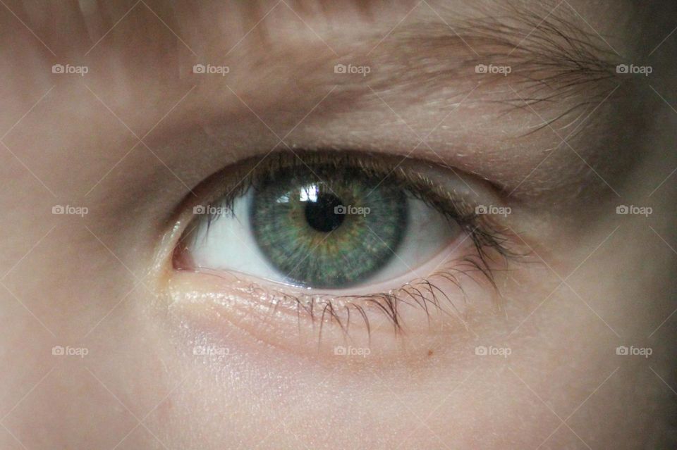 green eye