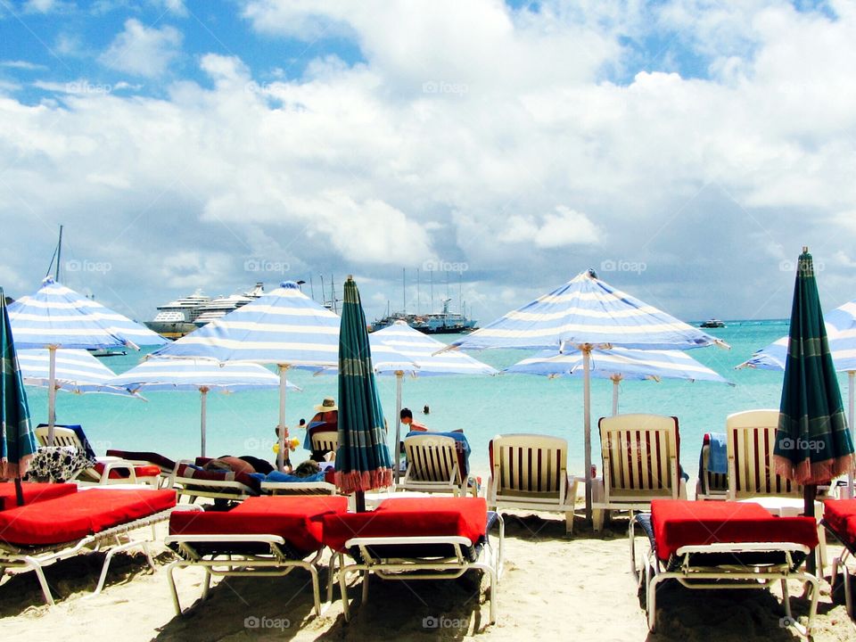 Private Beach on cruise stop