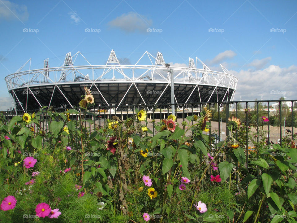 flowers london stratford stadium by lizajones