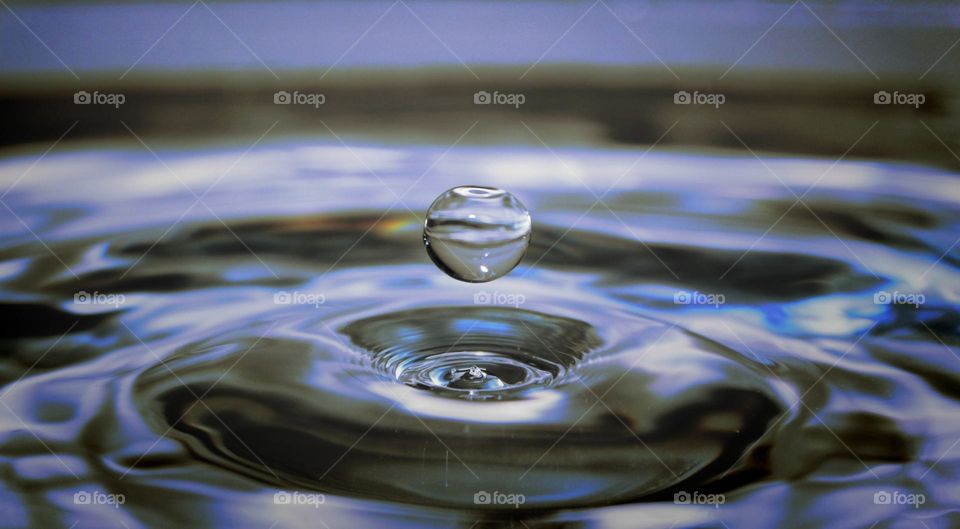 A drop of water