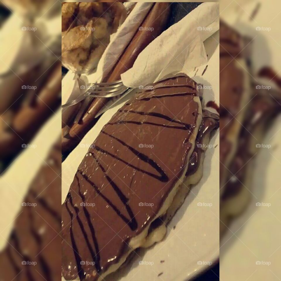 Pancake with Nutella