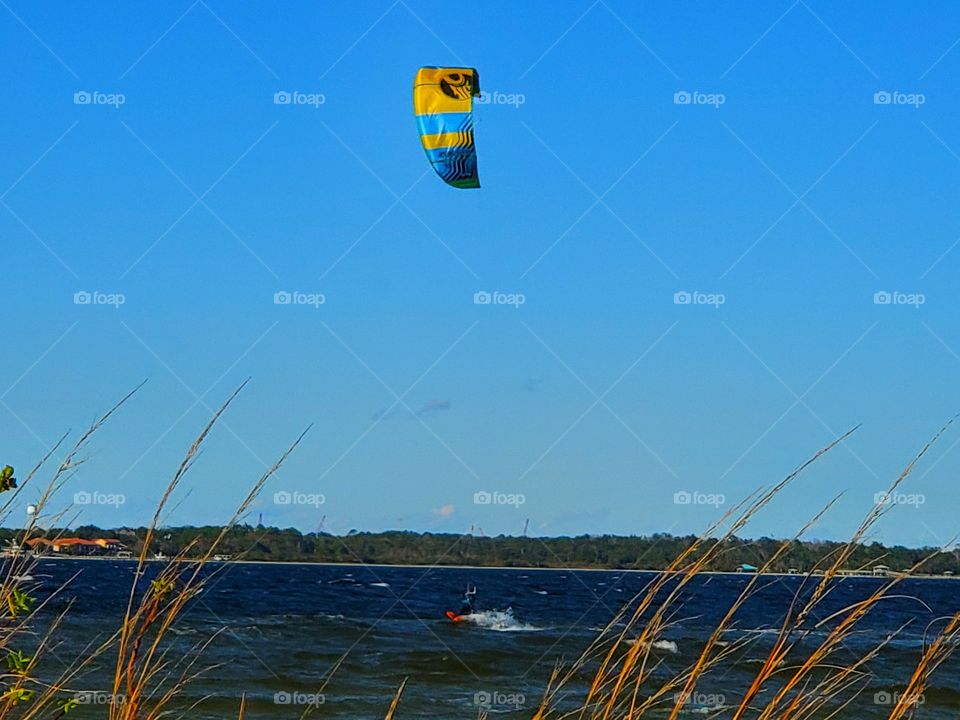 kite boarding