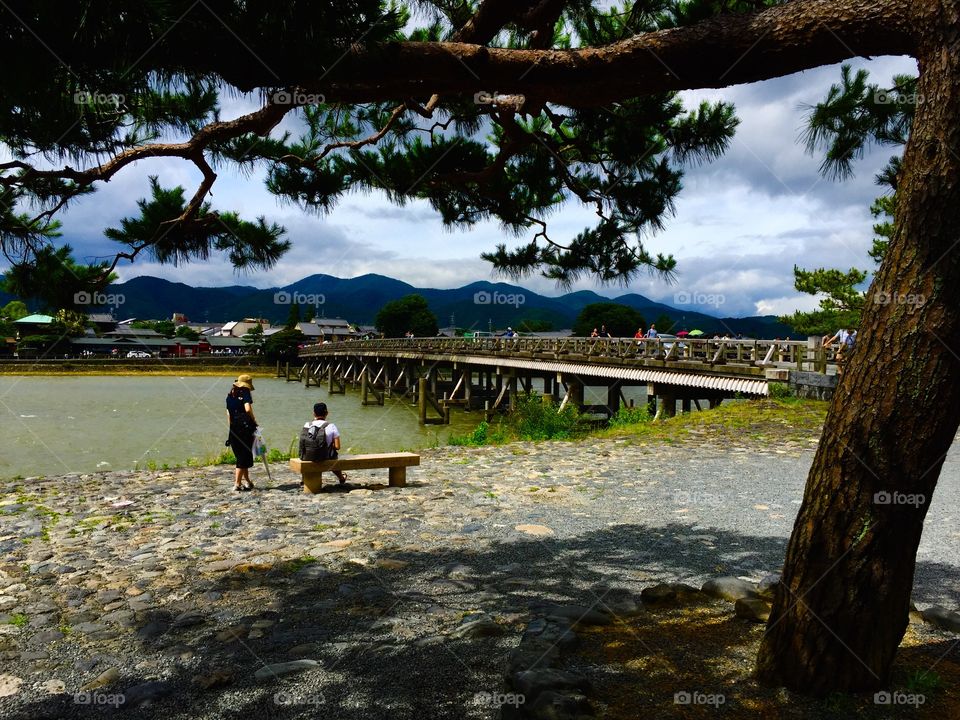 Togetsukyo Bridge, Arashiyama Japan