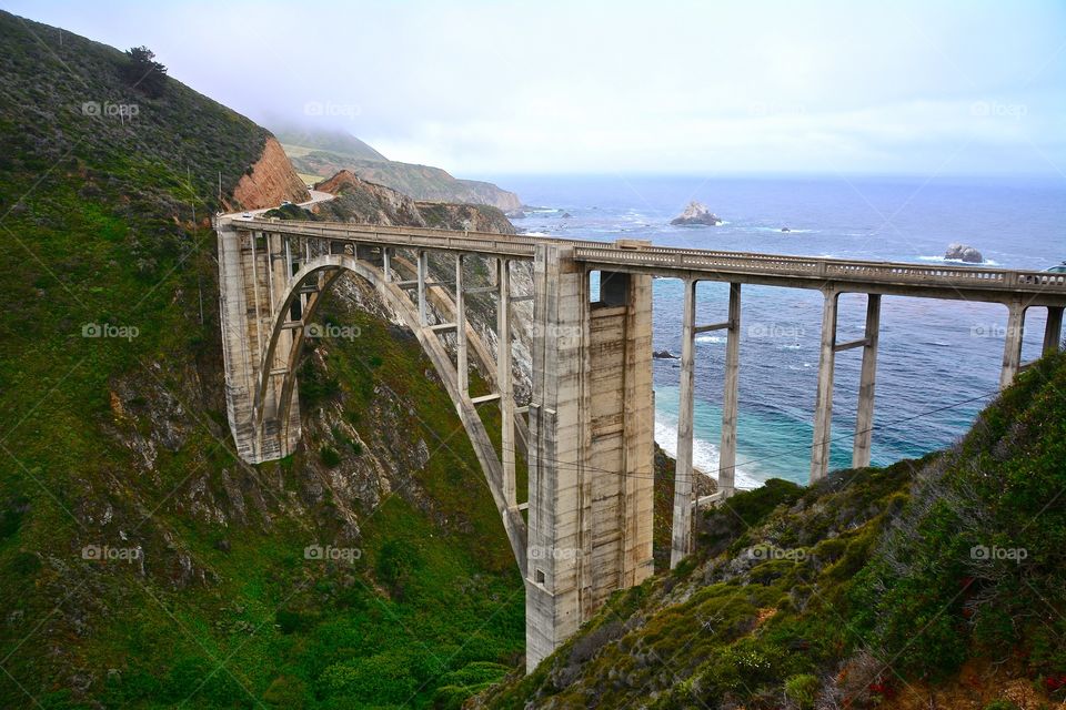 California love! Bixby Bridge on highway 1