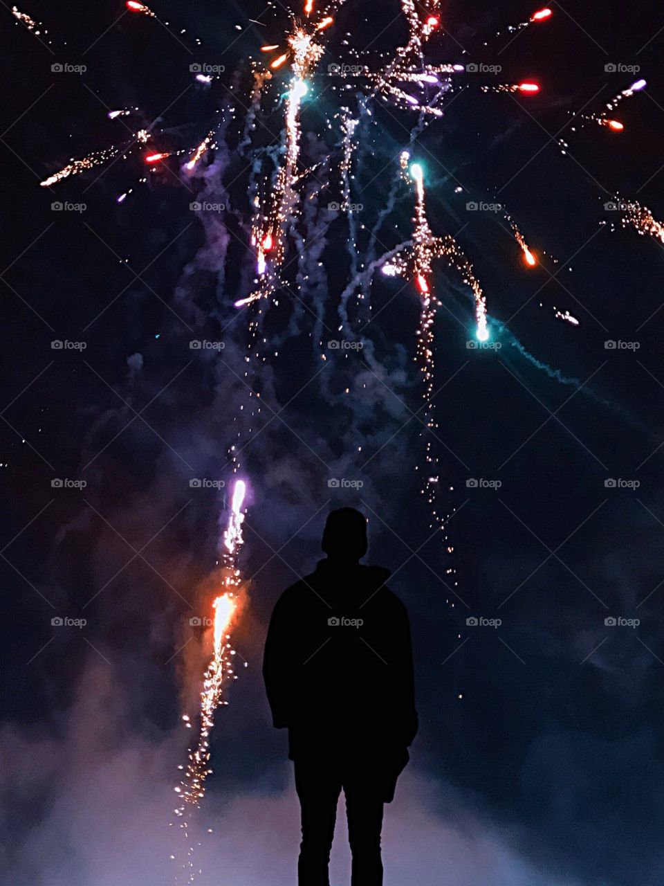 Night of fireworks